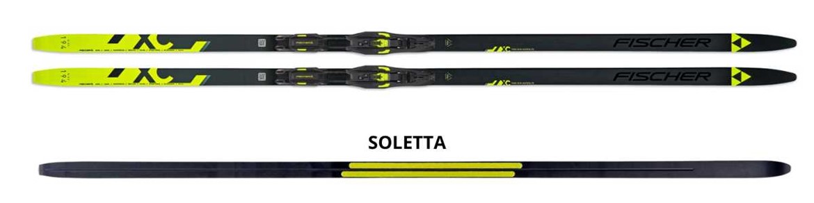 SET FISCHER TWIN SKIN SUPERLITE MEDIUM + ATTACCO